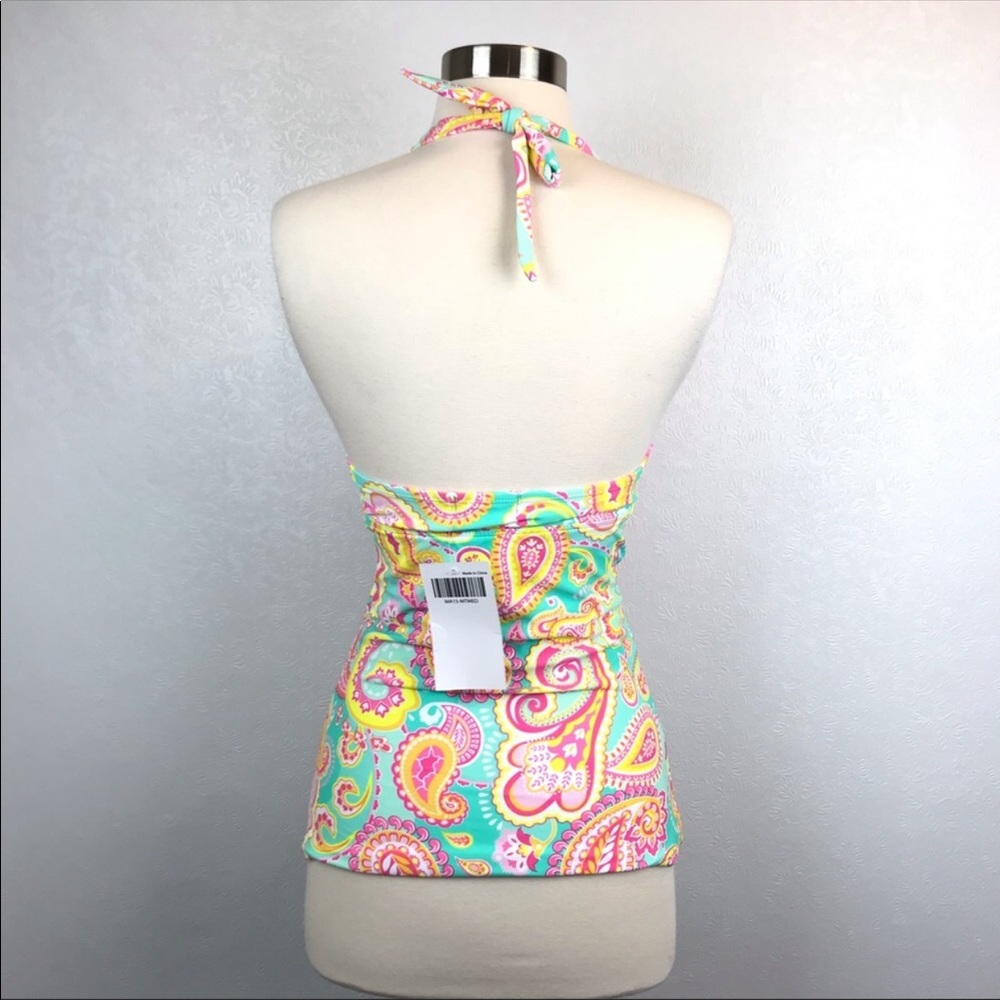 WB (wholesale boutique) Paisley Tankini Top - Picture 3 of 5